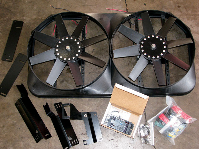 Ford F150 Radiator Fan Install Flex A Lite Electric Fans Truckin View Photo Gallery