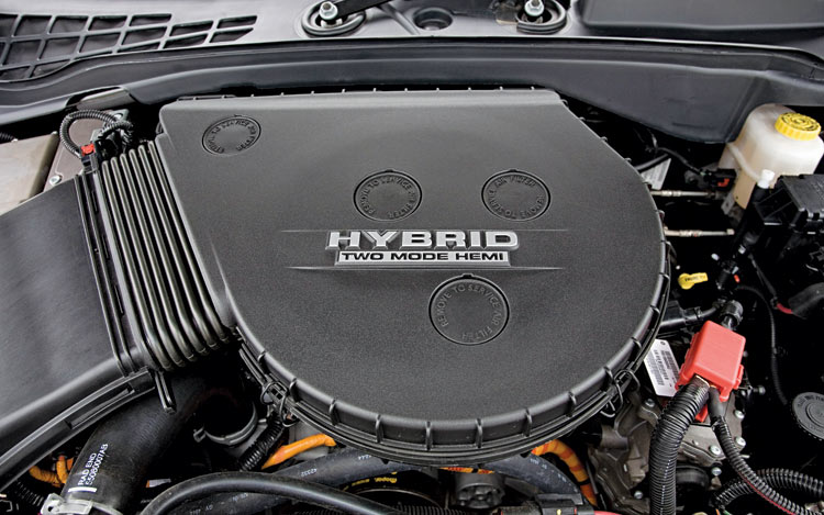 2009 Chrysler Aspen And Dodge Durango Hybrid Road Test Truck Trend 2009 Chrysler Aspen Hybrid Engine View Photo Gallery 11 Photos