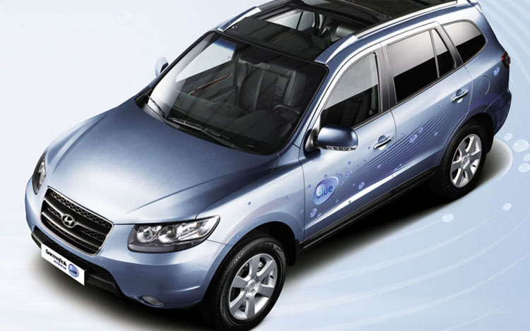Hyundai Santa Fe Blue Hybrid SUV To Bow at Paris Motor ... Hyundai Santa Fe Blue Hybrid SUV To Bow at Paris Motor ...