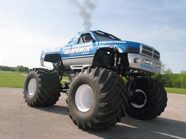 2002 Dodge Ram Cummins Monster Truck Custom Diesel Trucks Diesel