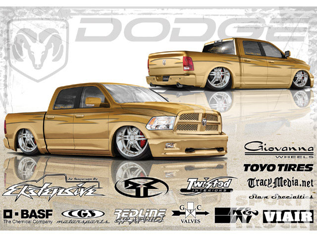 Ekstensive Metalworks 2009 Dodge Ram 1500 Crew Cab Drawing Board 2009 Dodge Ram 1500 Crew Cab
