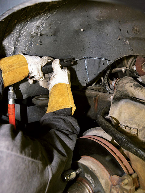 Custom Chevy S10 Front Shock Relocation Go Ez Customs Sport Truck