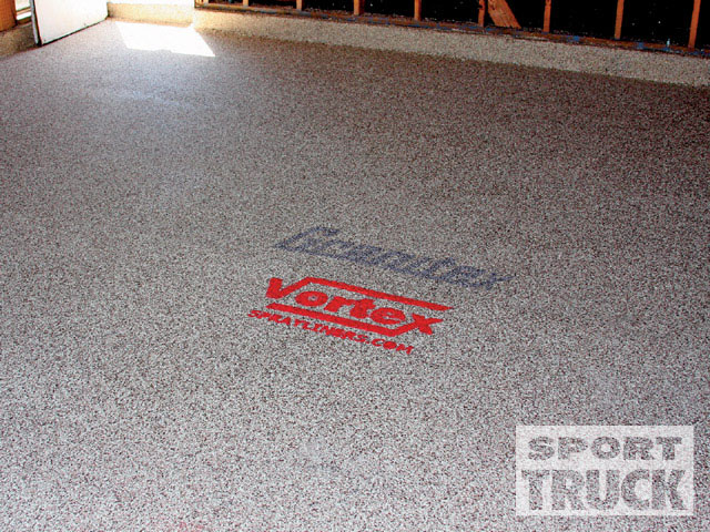 Granitex Garage Floor Covering Vortex Sprayliners Sport Truck Granitex Garage Floor Covering From Vortex View Photo Gallery 14 Photos