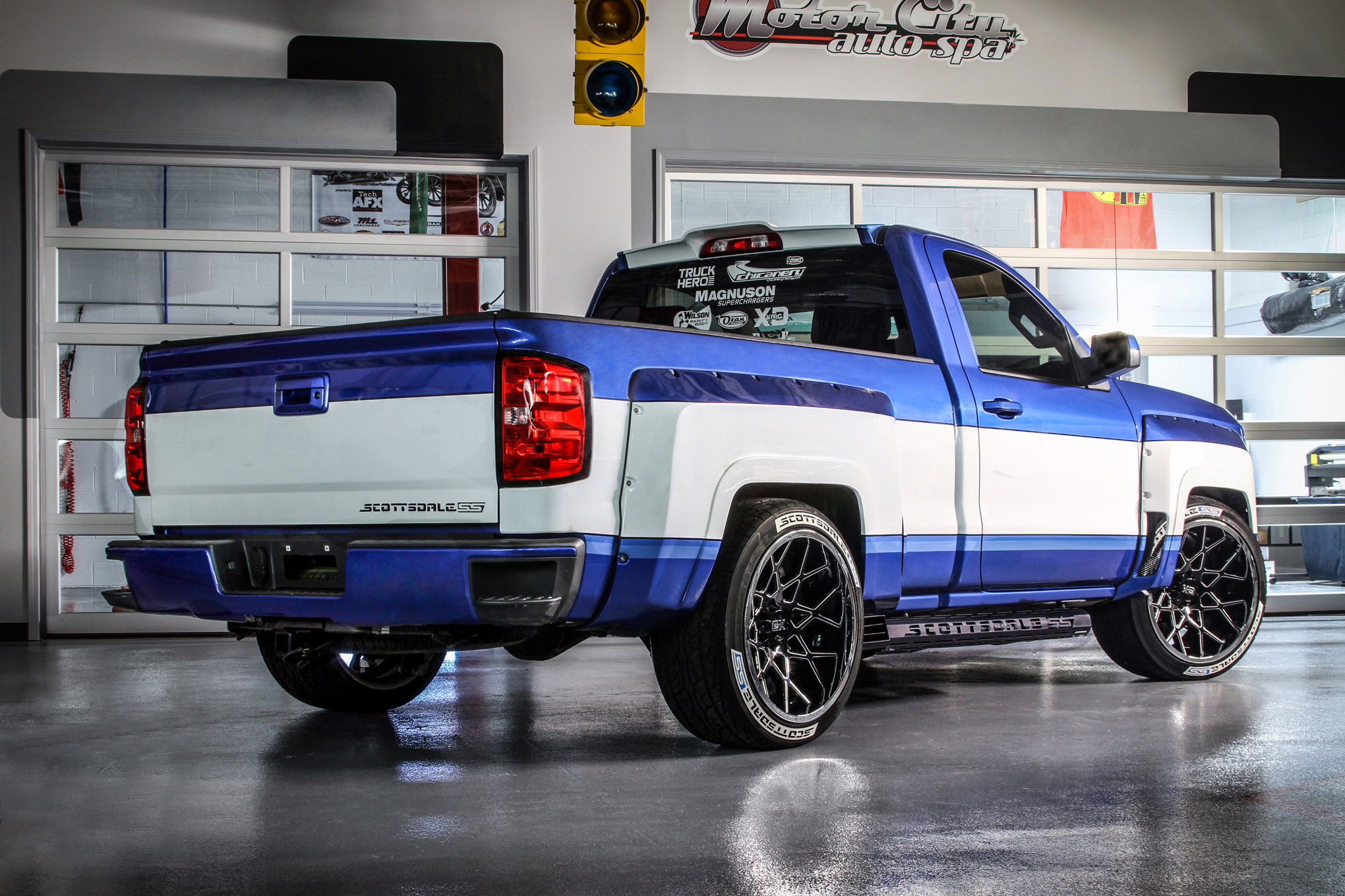 chevy silverado wide body kit