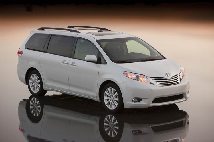 2011 toyota sienna hp