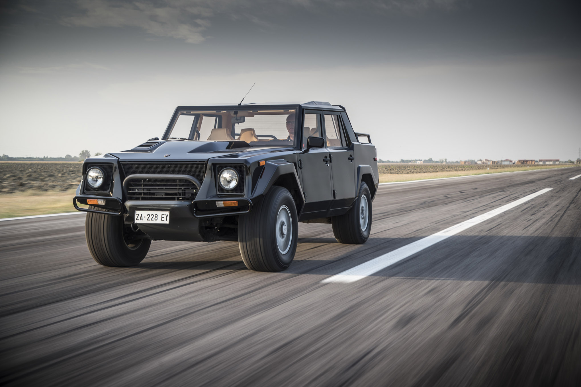 Delivered New With A Diablo 1990 Lamborghini Lm002 Bring A Trailer