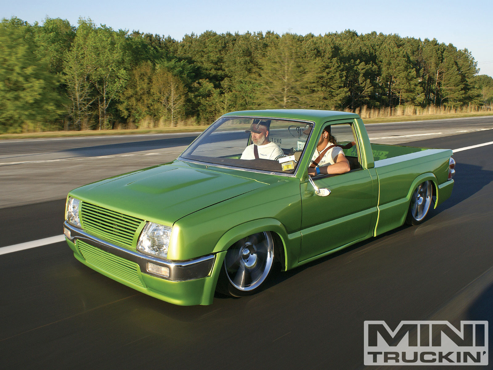 1989 Mazda B2200 Custom Trucks Mini Truckin Magazine