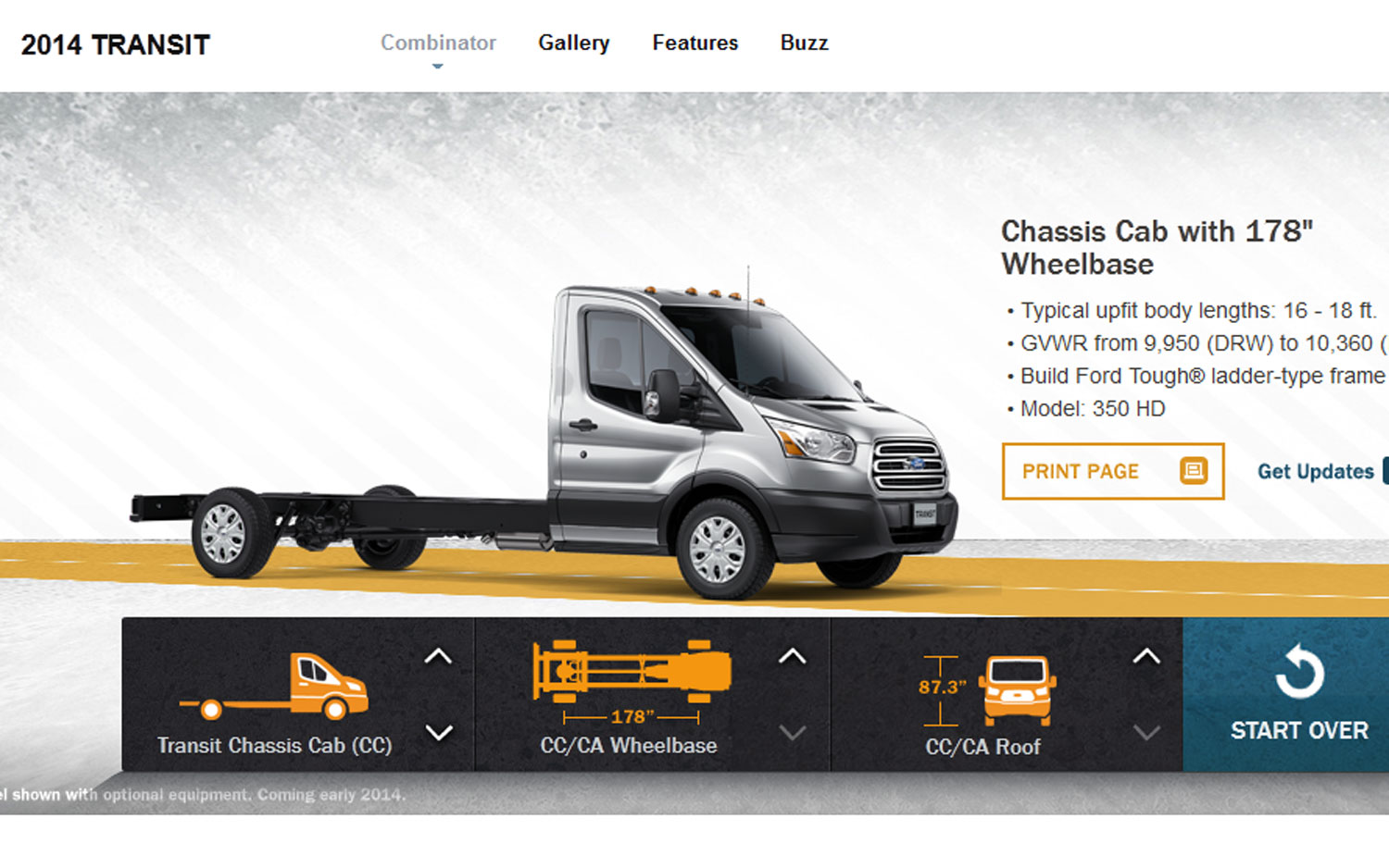 transit upfit configurator