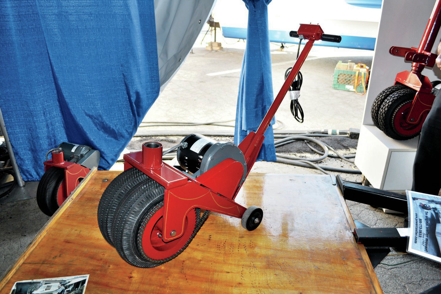 Electric Trailer Dolly >> Power Caster Hot Products Rv Magazine Electric Trailer Dolly >> Power Caster Hot Products Rv Magazine