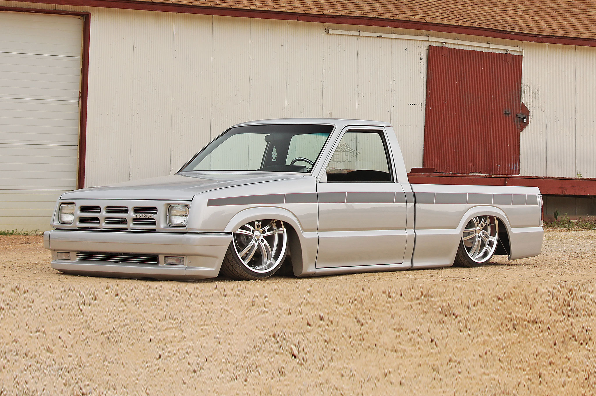 1986 Mazda B2000 All In Mini Truckin
