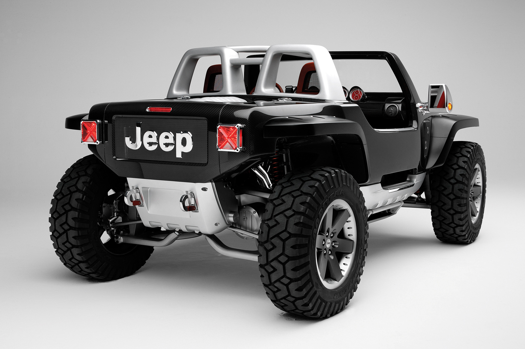 Aftermarket Companies Share Thoughts On Future Of Jeep Wrangler Jeep Hurricane Concept Right Rear Angle