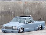1999 Chevy S10 Custom Mini Trucks Truckin 1999 Custom Chevy S10 Smooth Blue Sky
