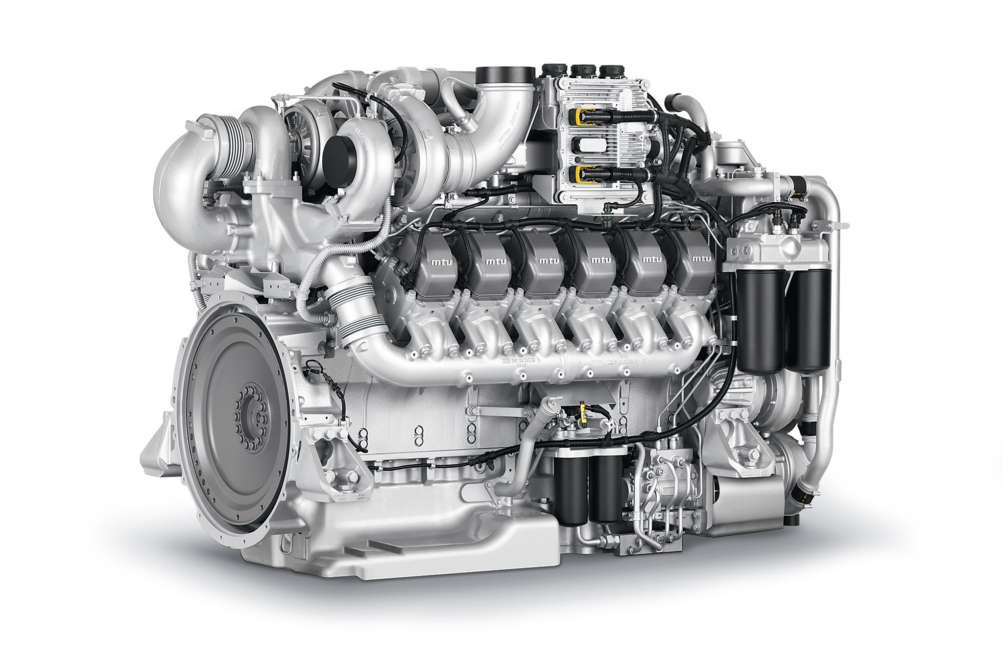 Mtu 12v 00 S96 Diesel Engine Inside Look