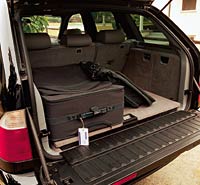 2001 BMW X5 44i Rear View Trunk Space