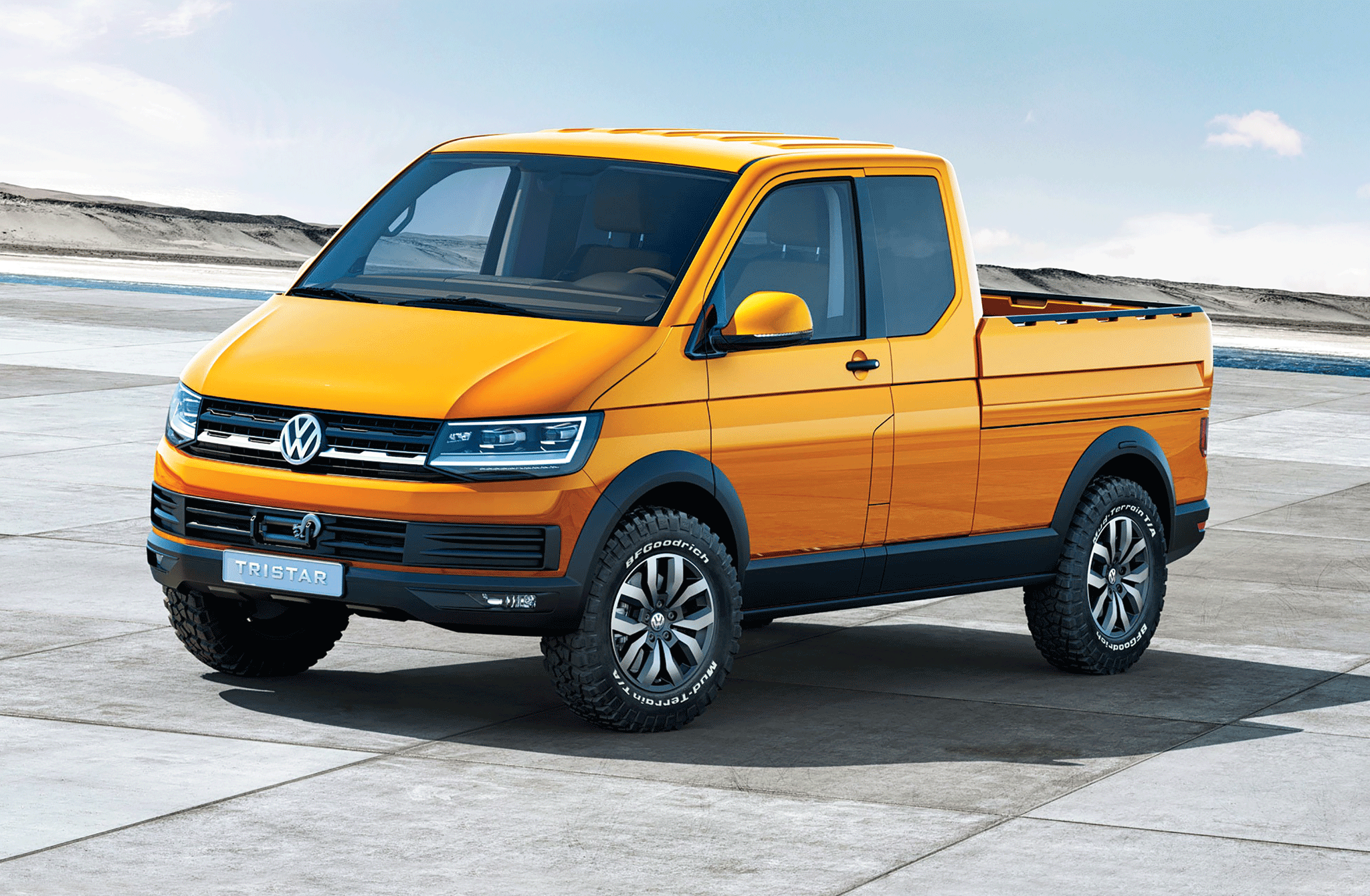 Volkswagen Tristar Tdi Concept Pickup