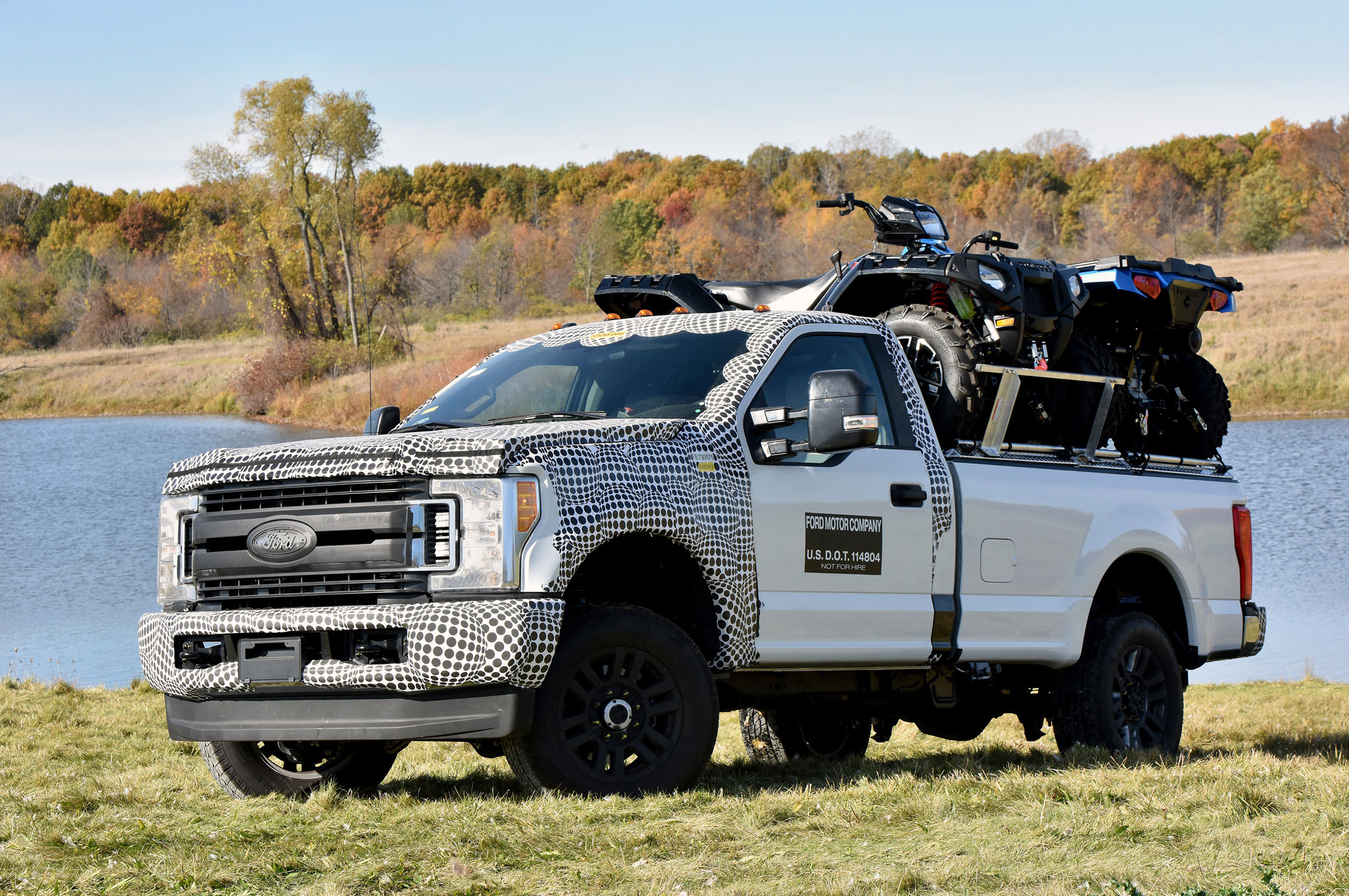 Ford Tests Strength Of 2017 Super Duty Aluminum Bed With Accessories