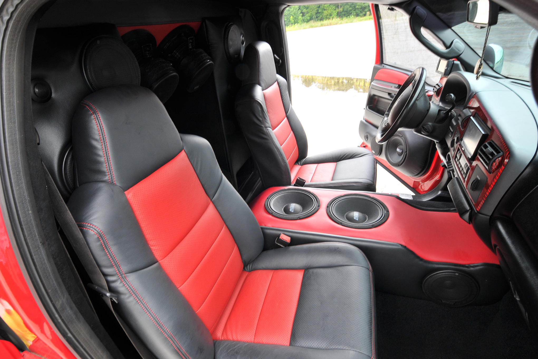 f250 center console sub box