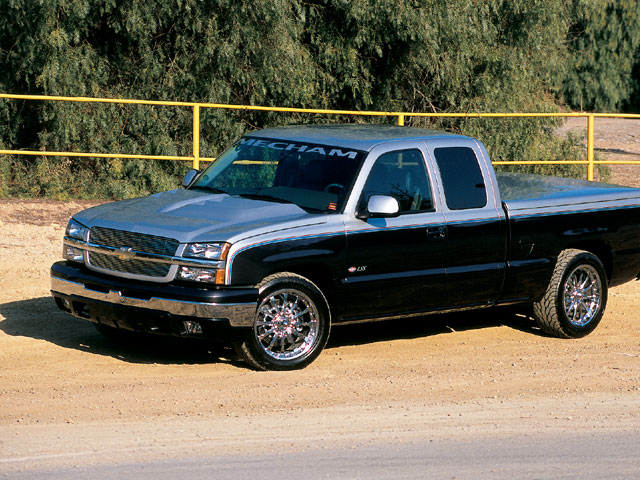 2004 Chevrolet Silverado Extended Cab Custom Truck Truckin Magazine 2004 Chevy Silverado Extended Cab Side View Photo Gallery 2 Photos
