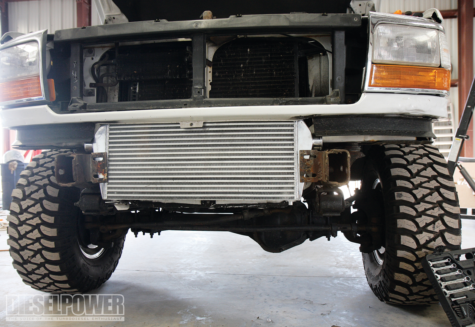 ATS Diesel Intercooler System 7.3L Power Stroke Intercooler Install