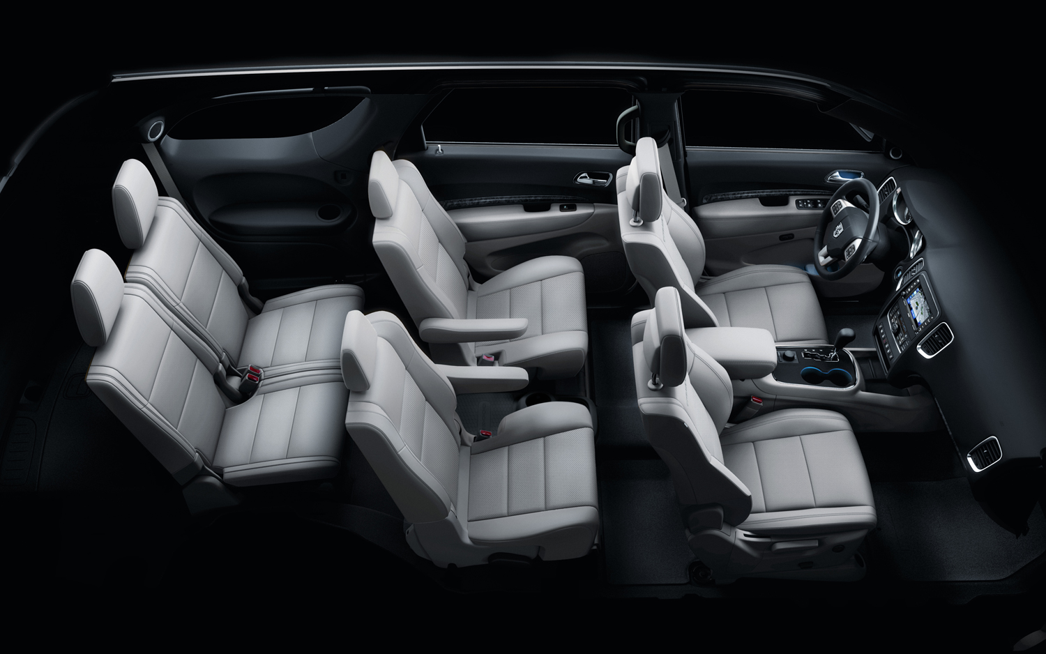 Dodge Durango Adds Second Row Captains Chairs As Option For 2012 Dodge Durango Adds Second Row Captains Chairs As Option For 2012